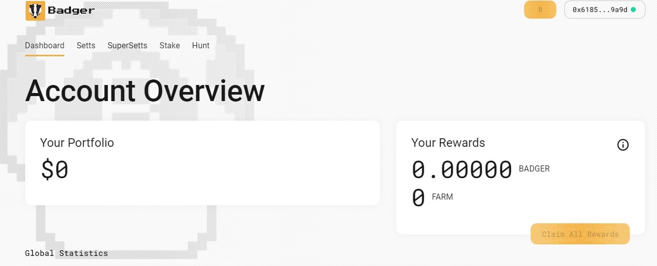 Badger DAO dapp