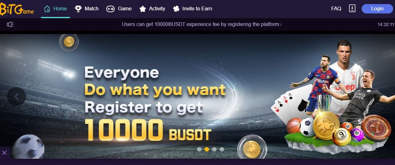 Bitgame dapp