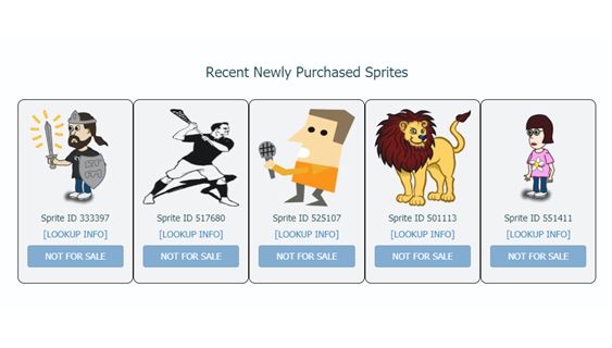 Crypto Sprites дапп