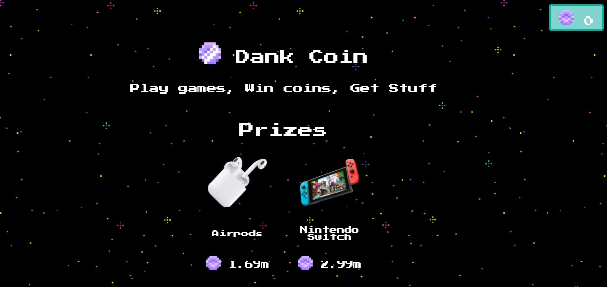 DankCoin dapp