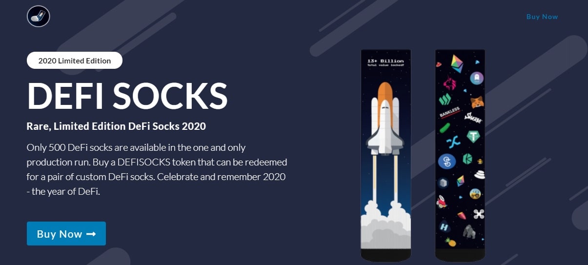 DeFi Socks dapp