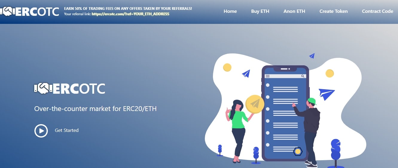 ERCOTC dapp