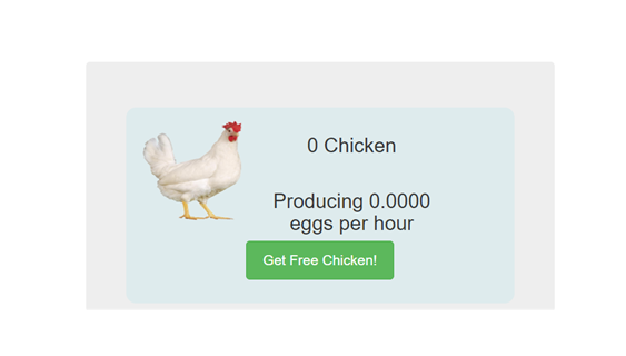 Ether Chicken Farm dapp