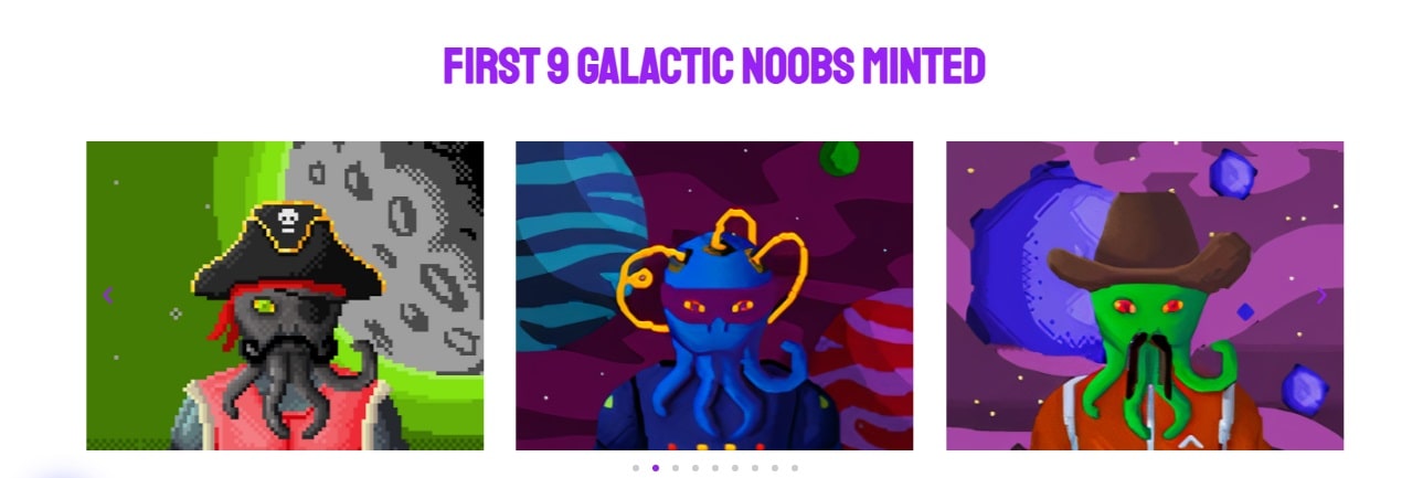 Galactic Noobs дапп