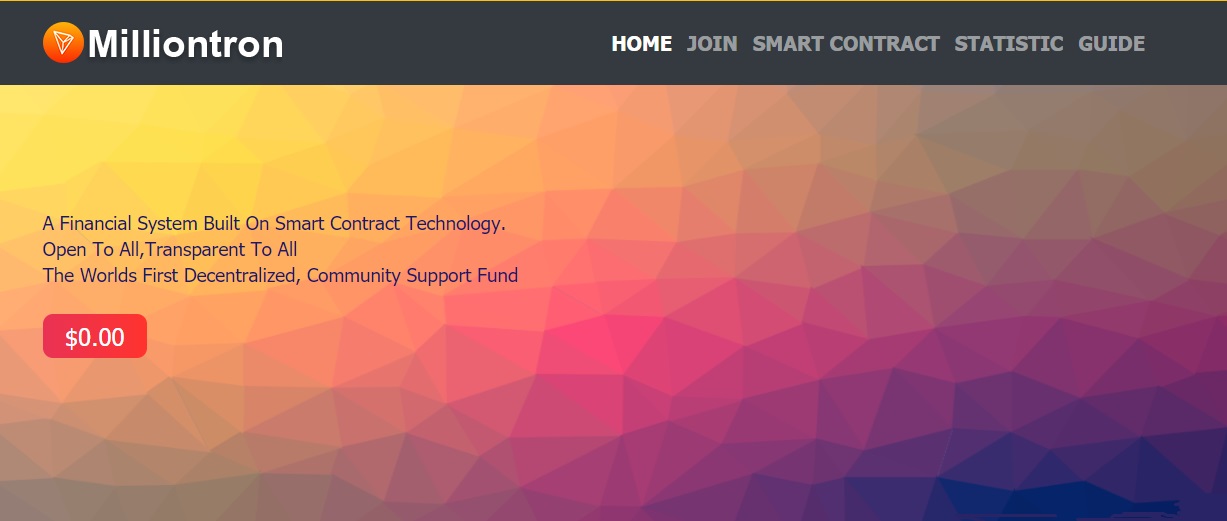 MILLION TRON dapp