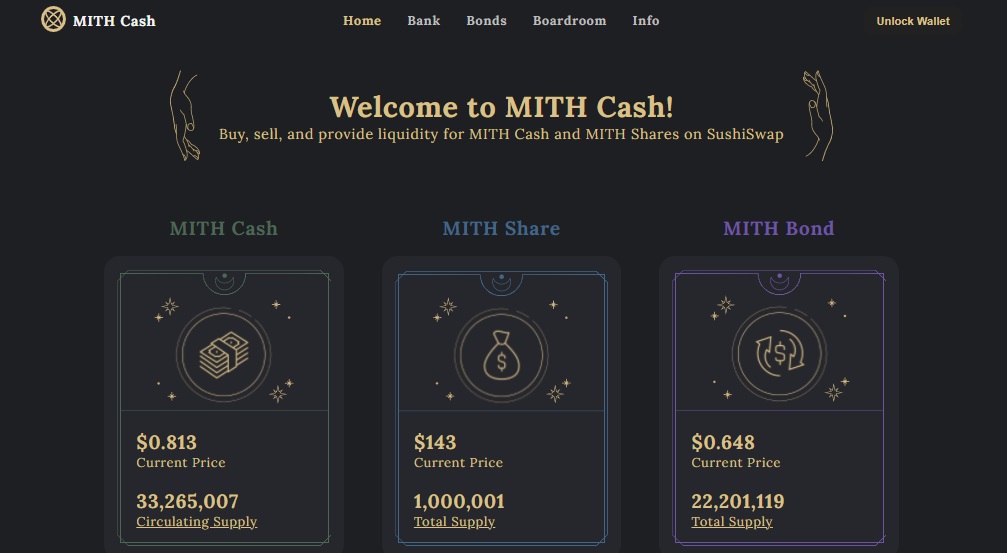 MITH Cash дапп