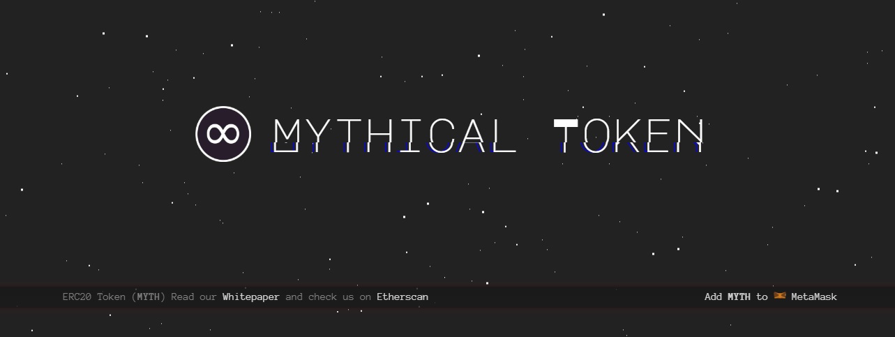 Mythical Token dapp