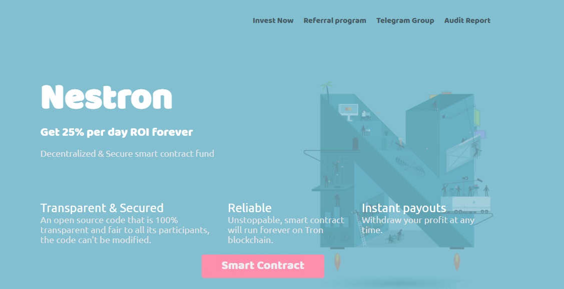 Nestron dapp