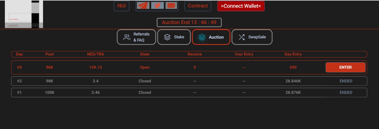 New Era Staking Dapp