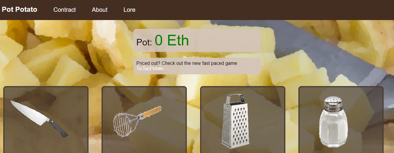 PotPotato dapp