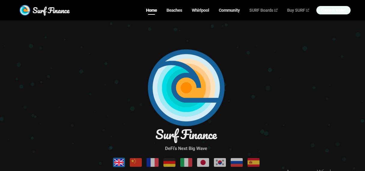 SURF Finance dapp