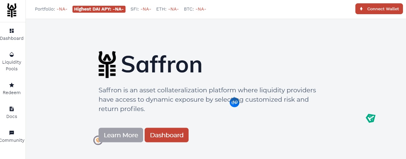 Saffron dapp