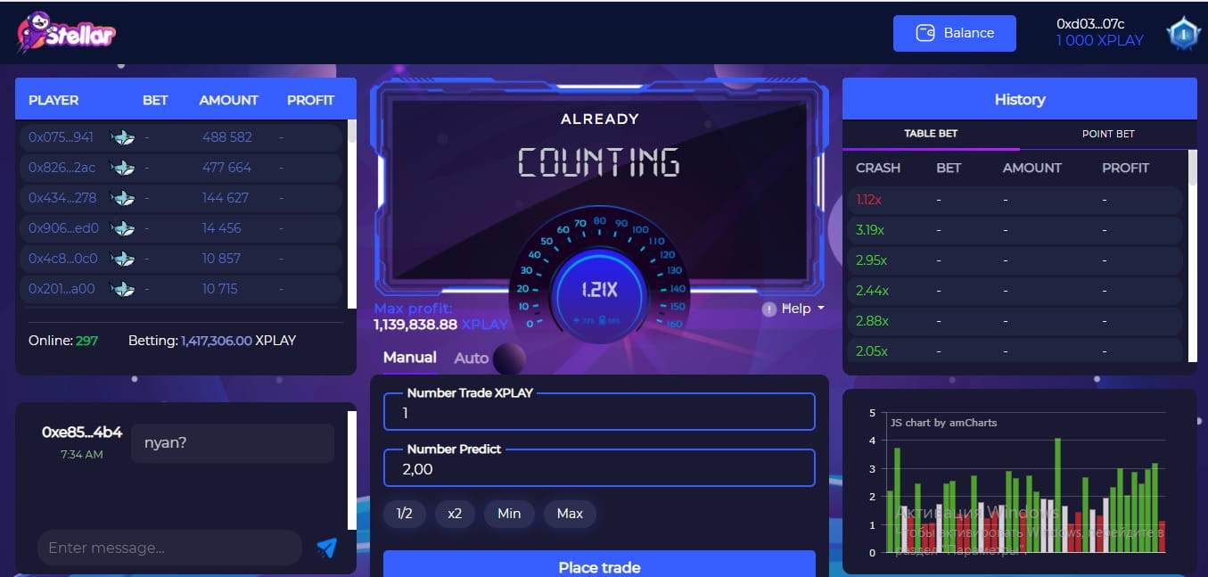 Stellar DeFi Game дапп