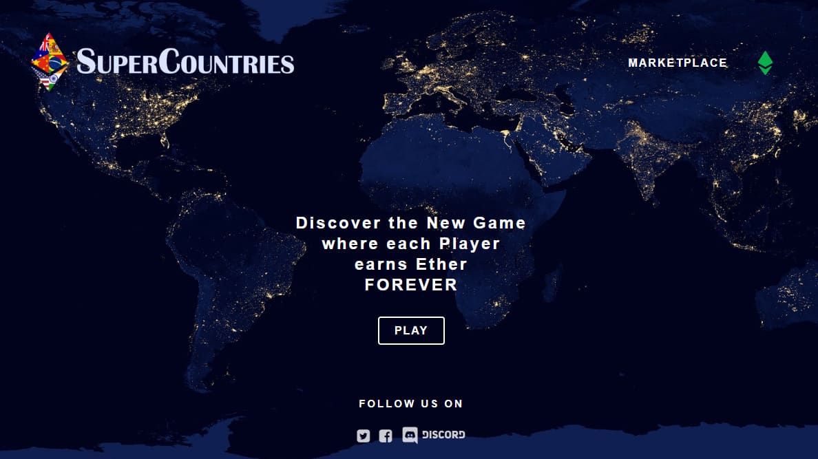 SuperCountries dapp