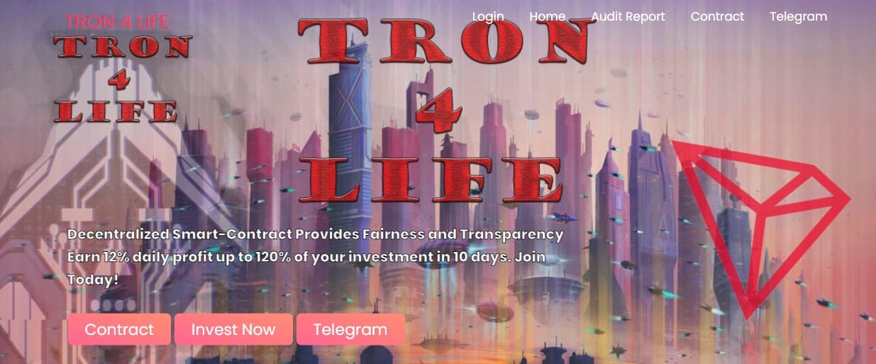 TRON 4 LIFE dapp