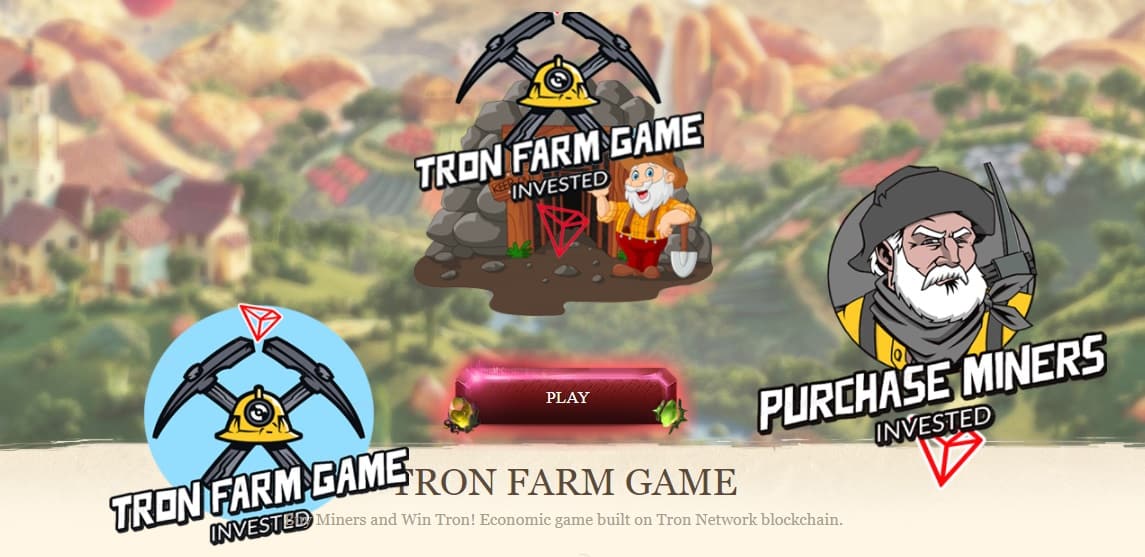 TRON FARM GAME dapp