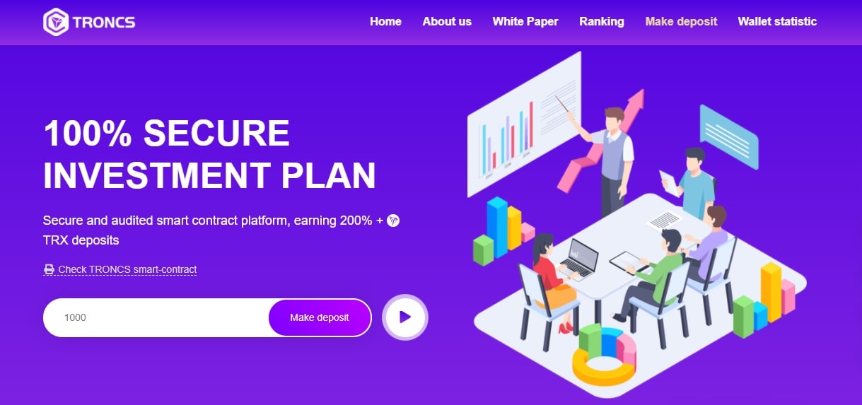 TRONCS dapp