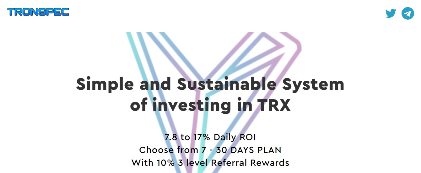 TRONSPEC dapp