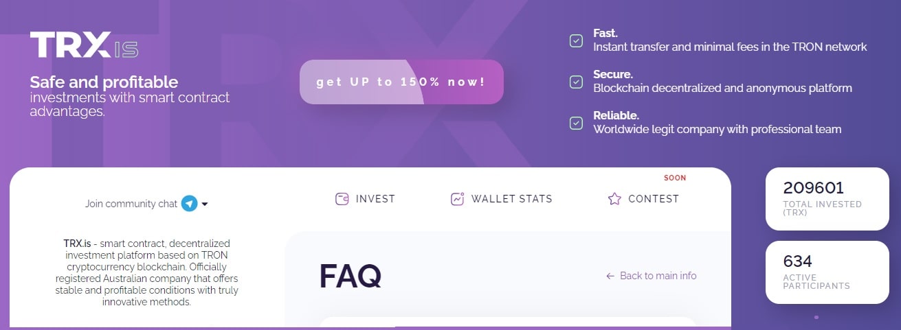 TRX.is dapp