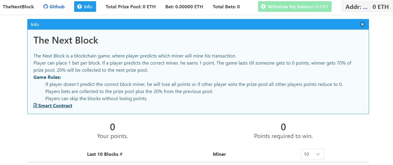 TheNextBlock dapp