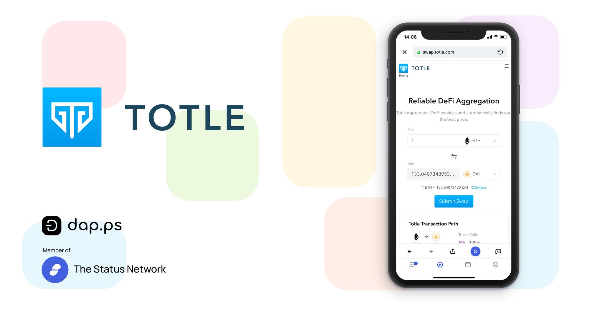 Totle Swap dapp