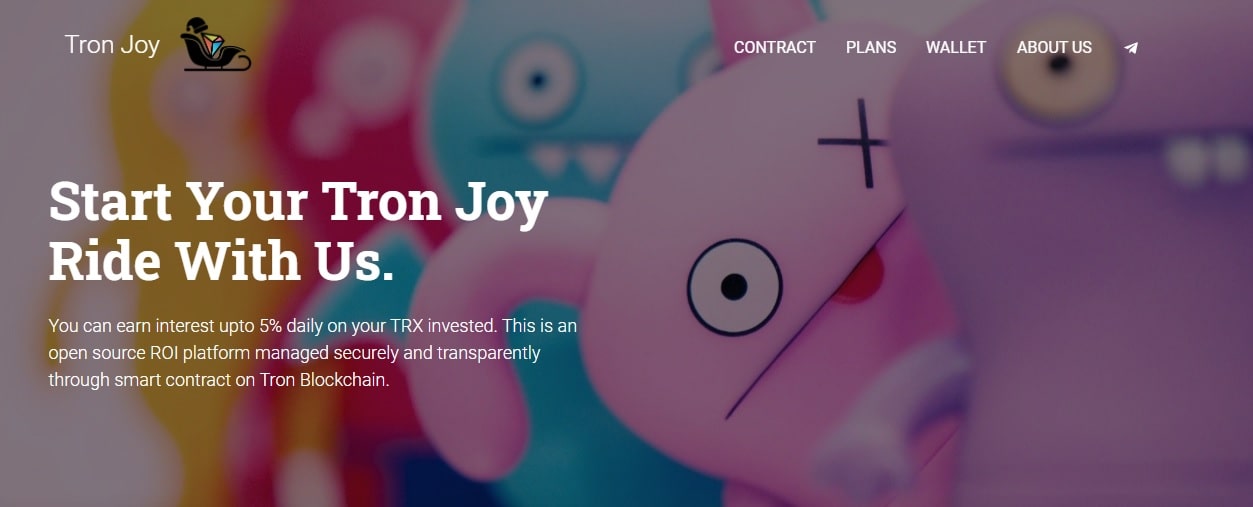 Tron Joy dapp