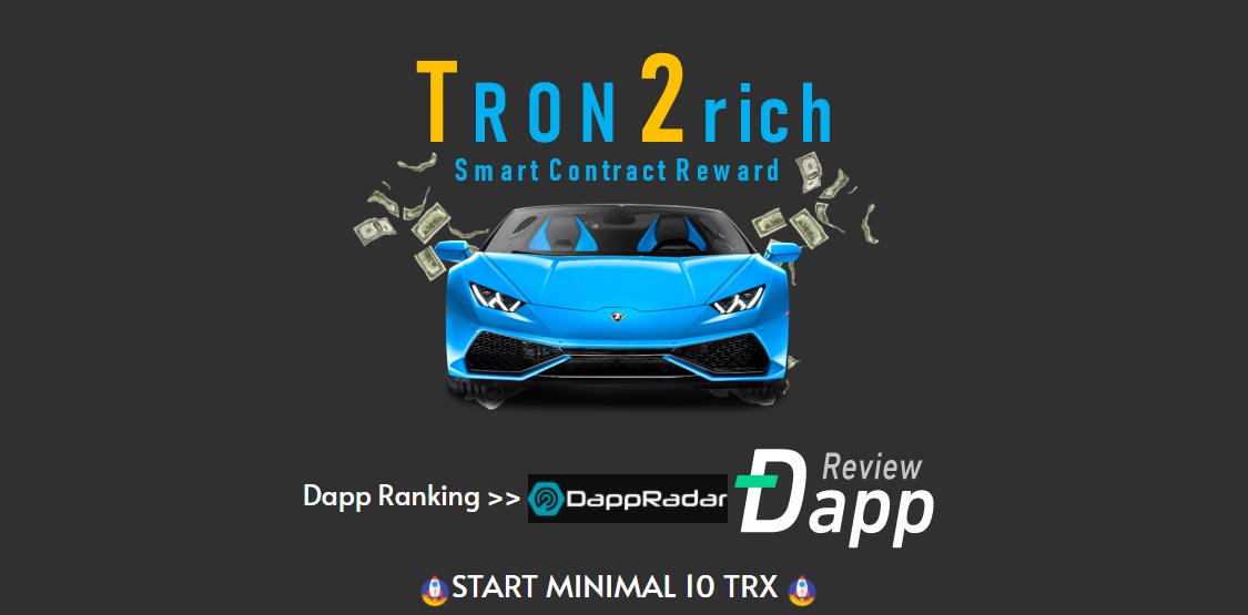 Tron2Rich dapp