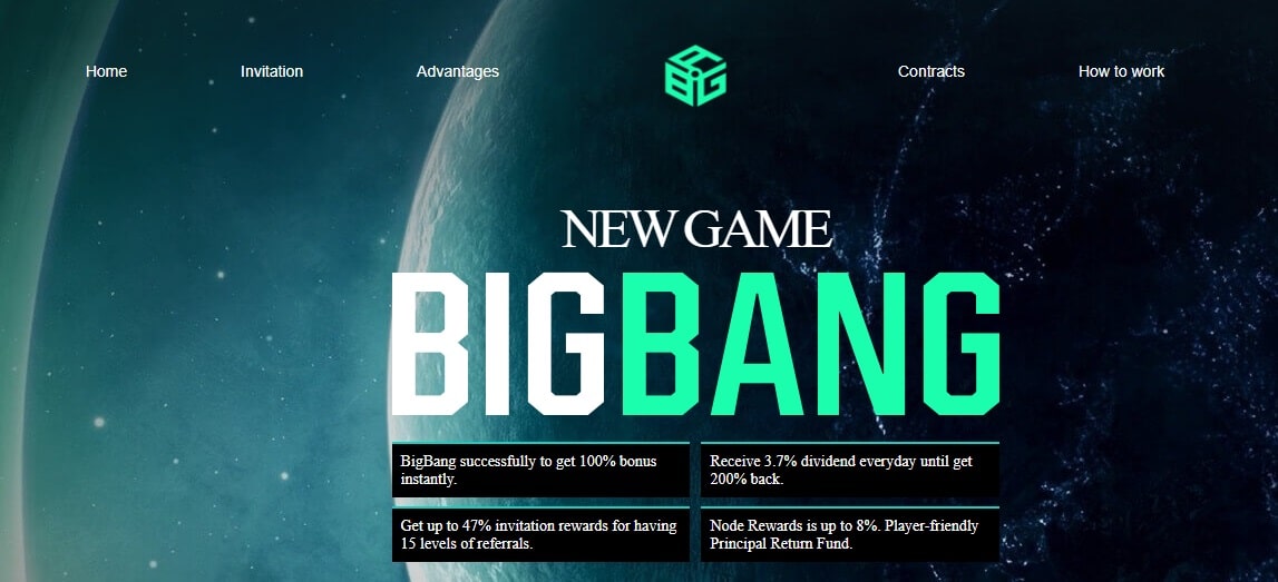 TronBigBang dapp