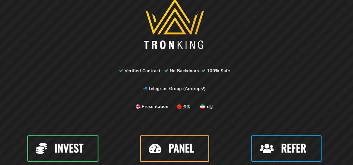 TronKing dapp