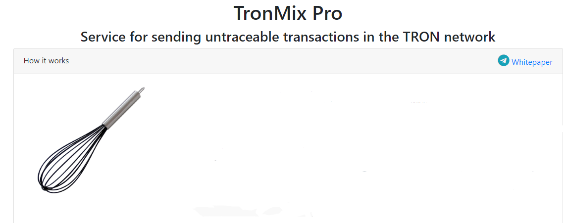 TronMix Pro dapp