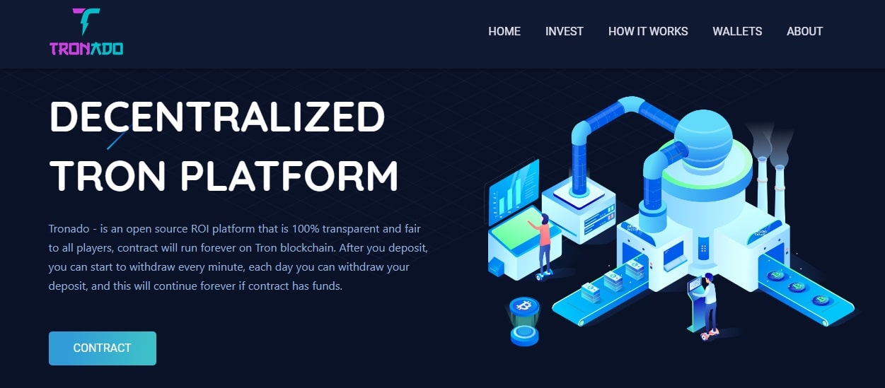 Tronado dapp