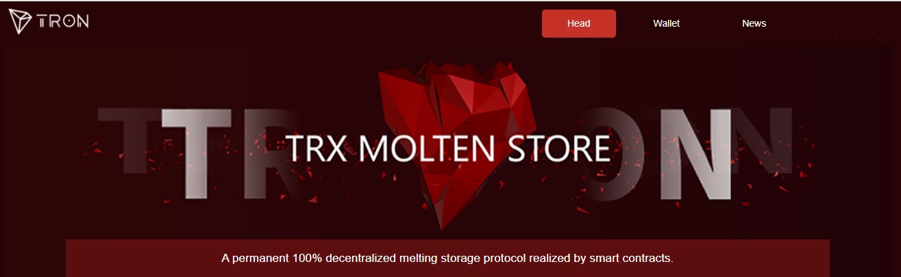 Trx Moten Store dapp