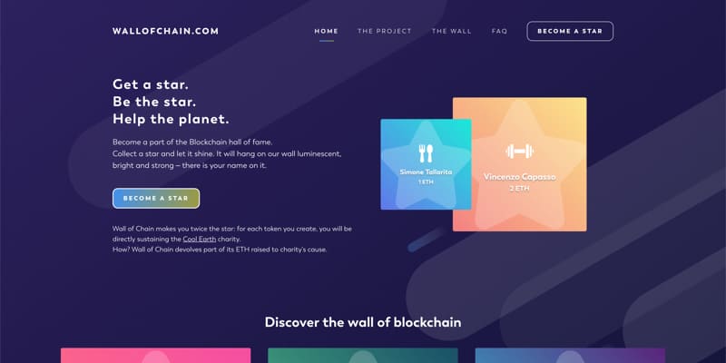 WallOfChain dapp