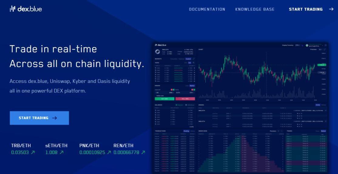 dex.blue dapp