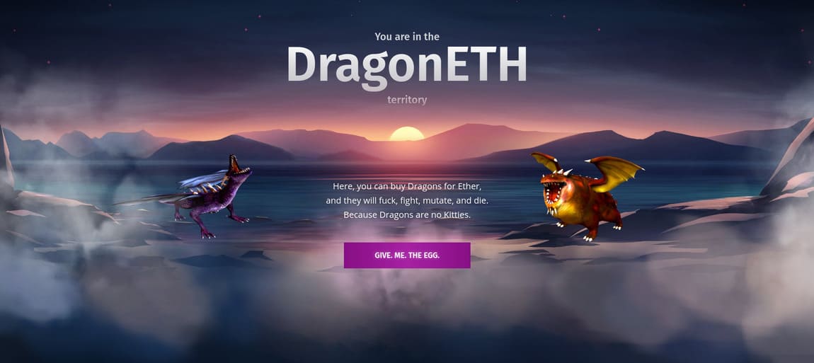 dragonETH dapp
