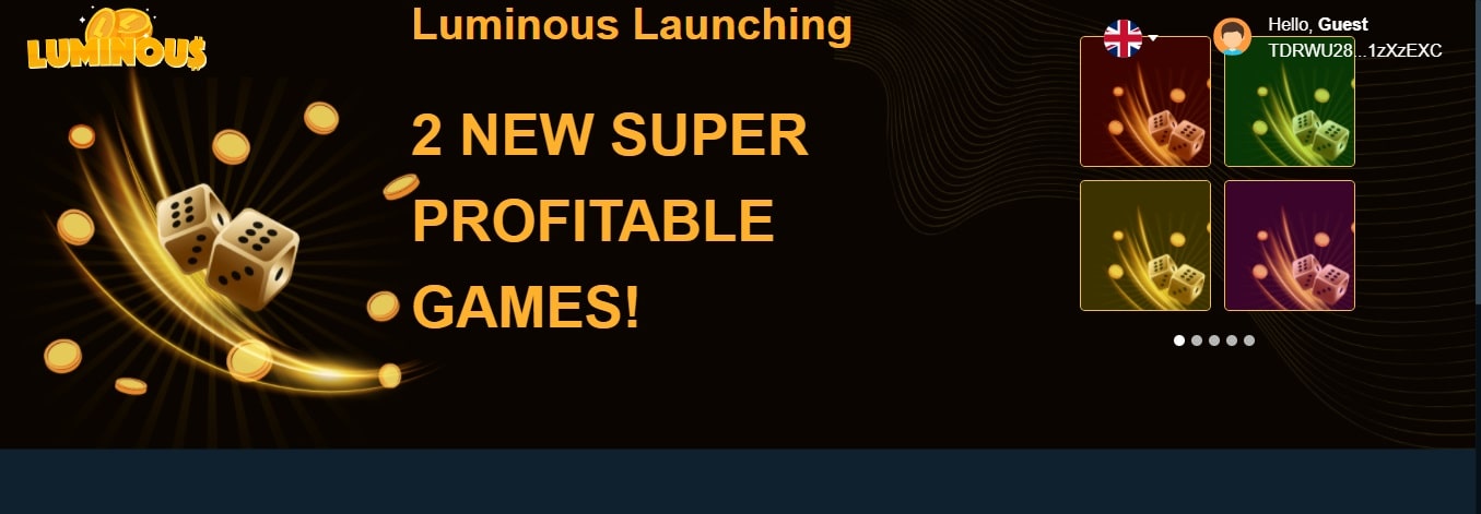 Luminous dapp