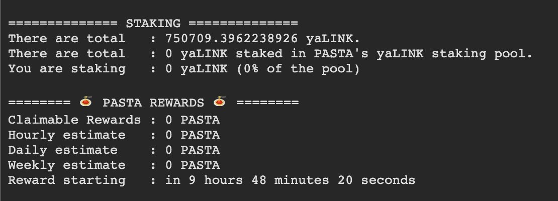 Spaghetti dapp