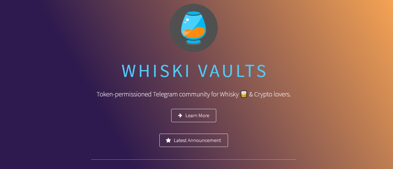 Whiski Vaults dapp