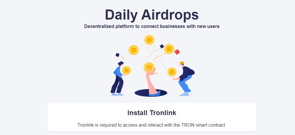 Daily Airdrops dapp