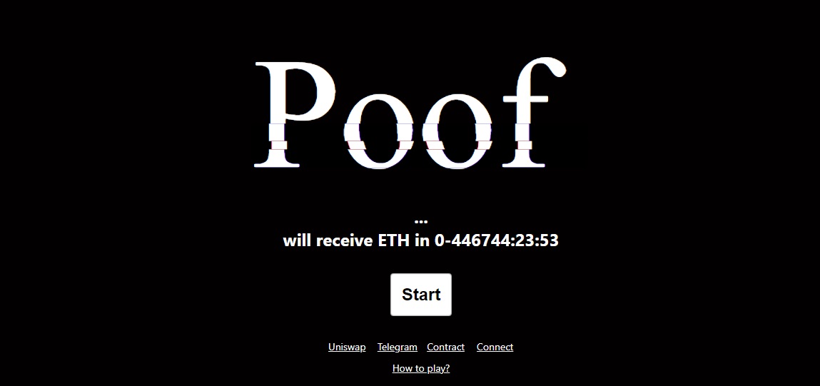Poof dapp