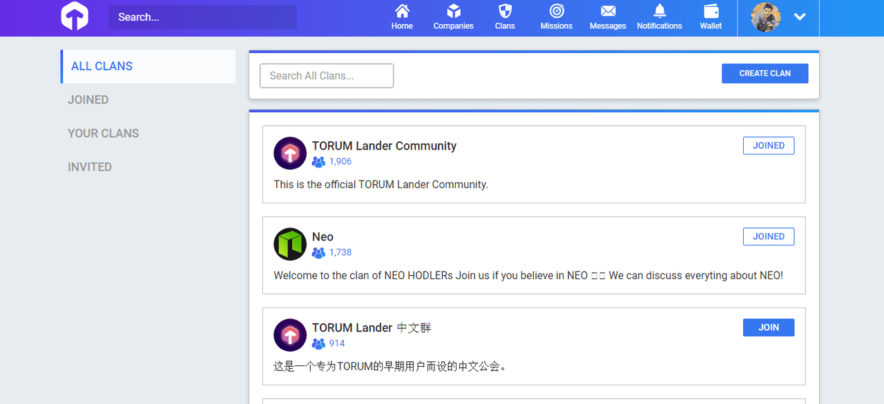 TORUM dapp