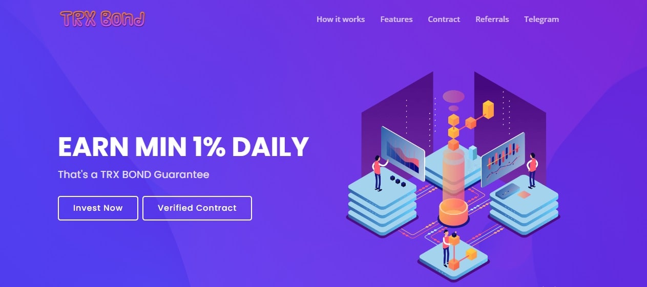 TRX Bond dapp