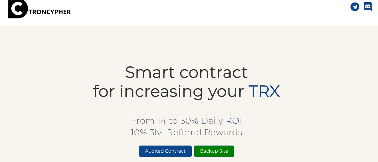 TronCypher dapp