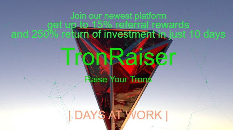TronRaiser.tk dapp