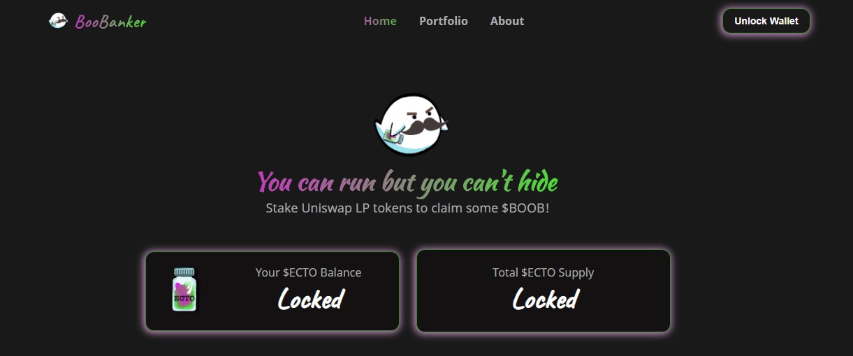 BooBank dapp