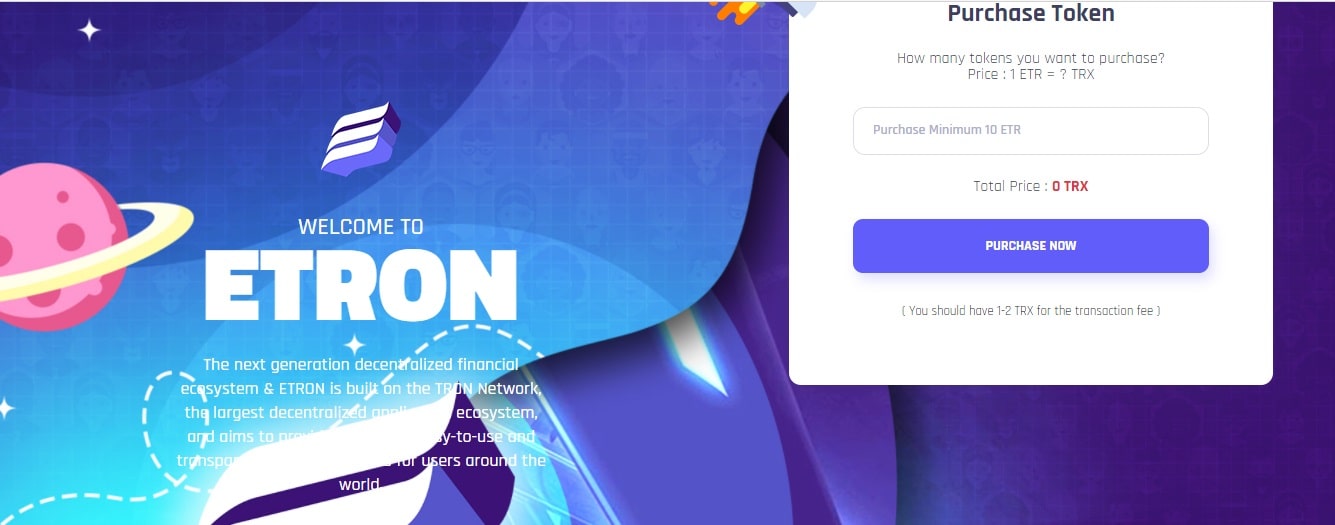 ETRON dapp