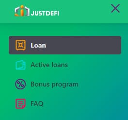 Just Defi dapp