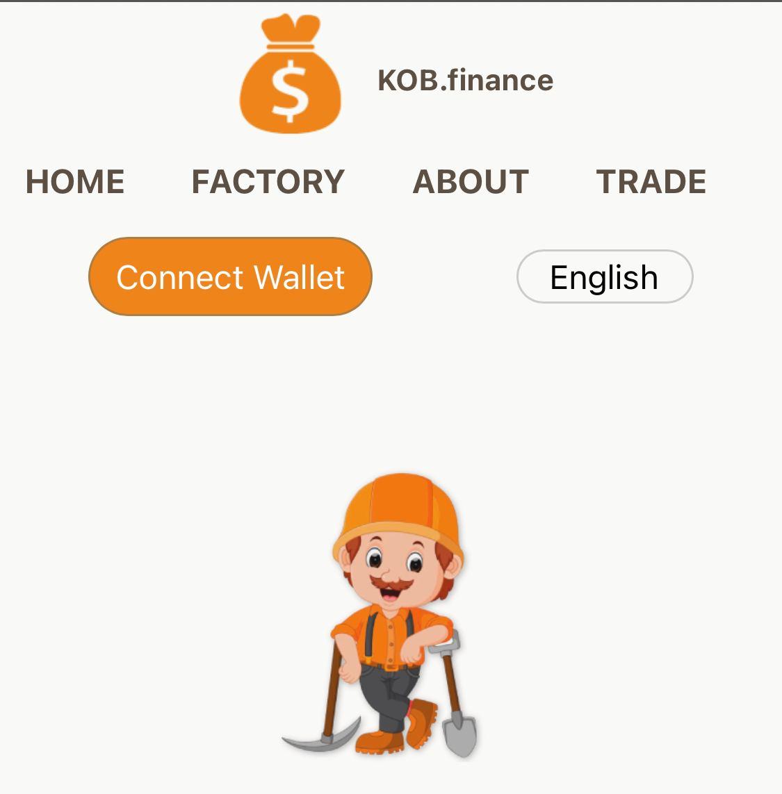 KOB Finance dapp