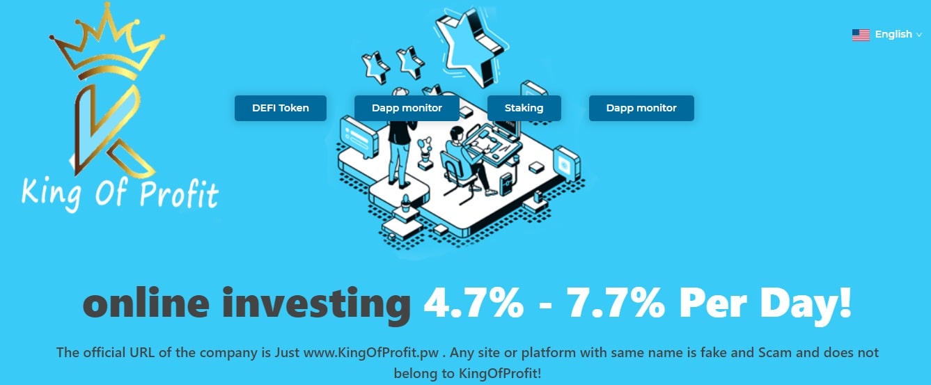 King Of Profit dapp