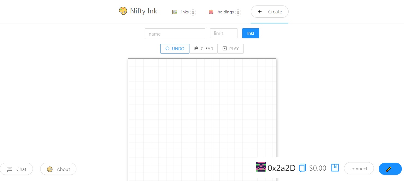 Nifty Ink dapp